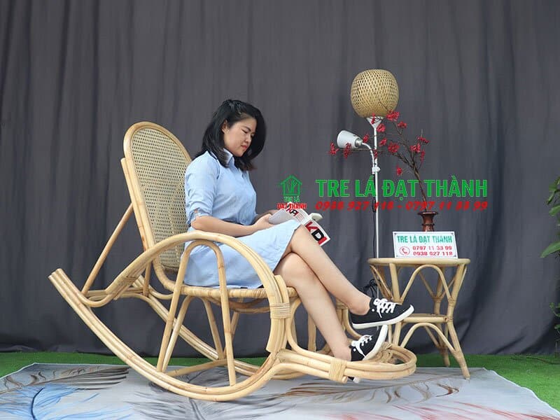 Ghế Mây Đọc Sách - GMDS012